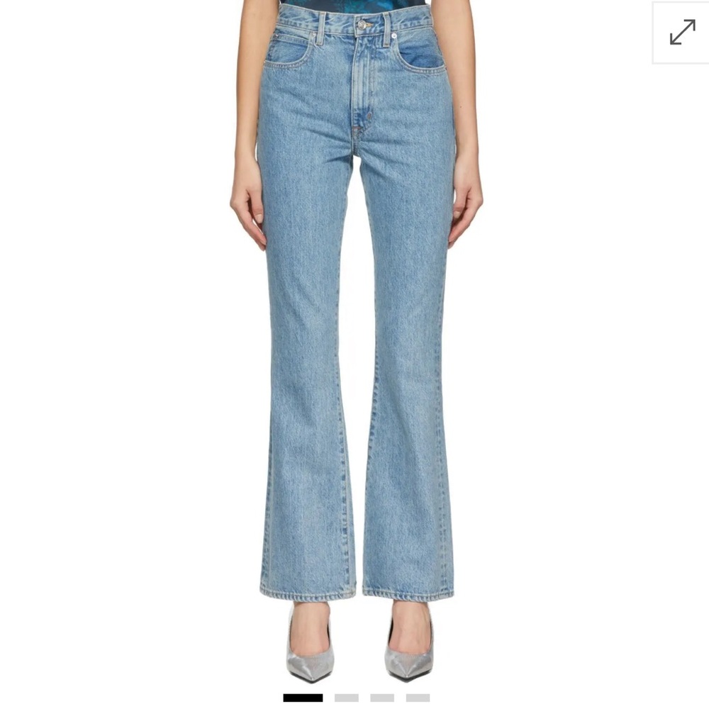 Blue Charlotte Boot Cut Jeans | Slvrlake
